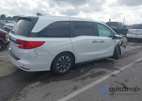 2021 Honda Odyssey Ex-L z USA, uszkodzony, nr VIN 5FNRL6H70MB032702